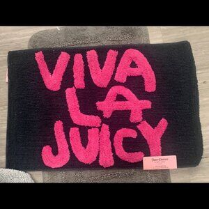 HTF Juicy Couture Bath Rug Viva La Juicy